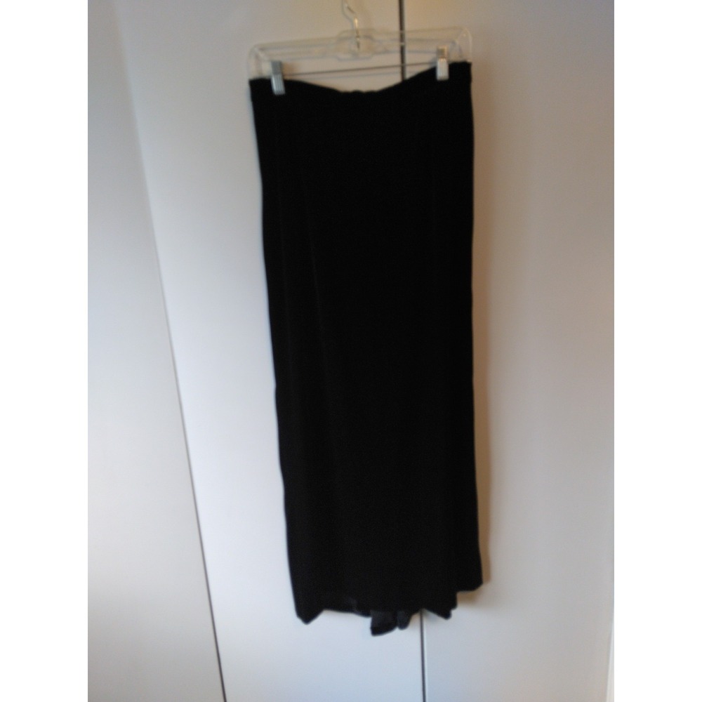 Womens Velour Slip Maxi Skirt Size S M Whimsigoth Victorian Dark Romantic Witchy